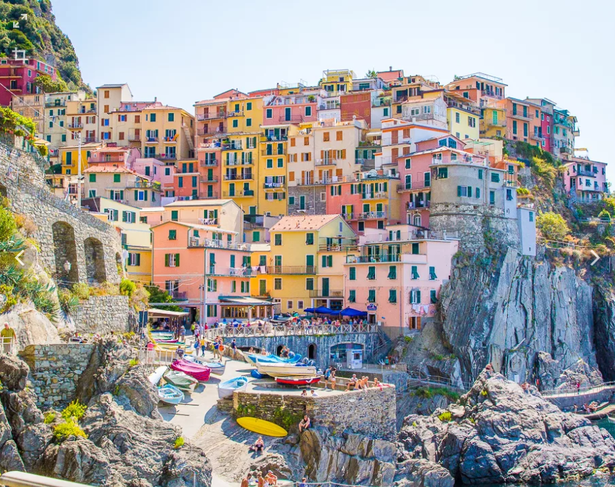 Много домов на острове в Италии фото