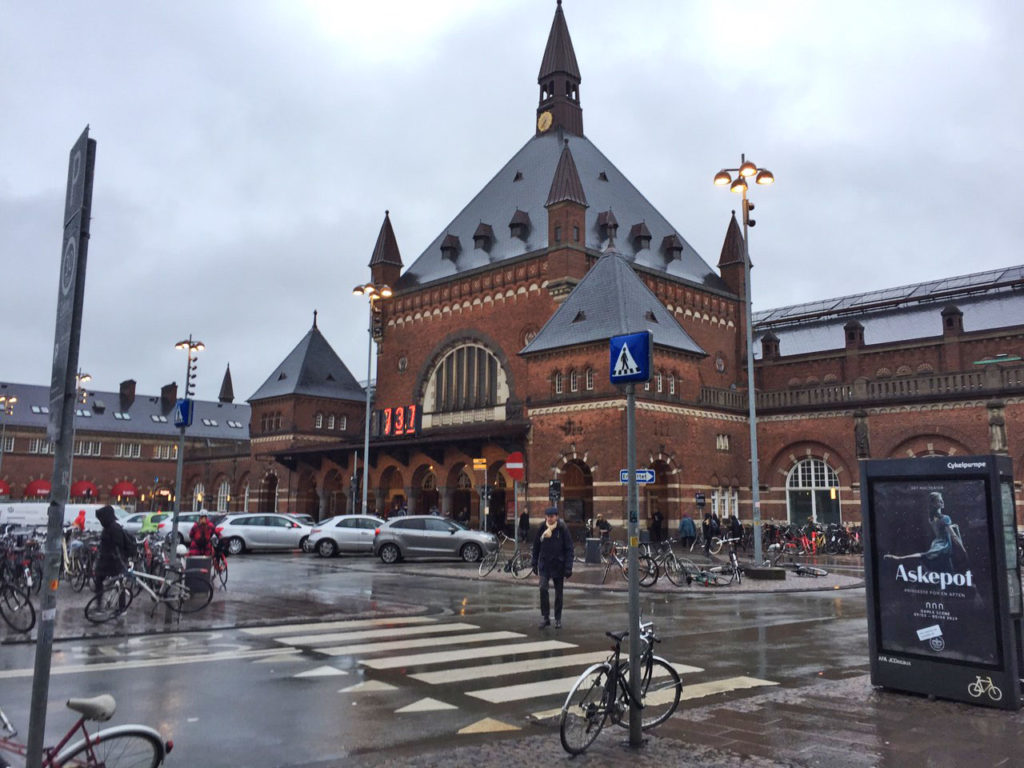 Железнодорожный вокзал в Копенгагене