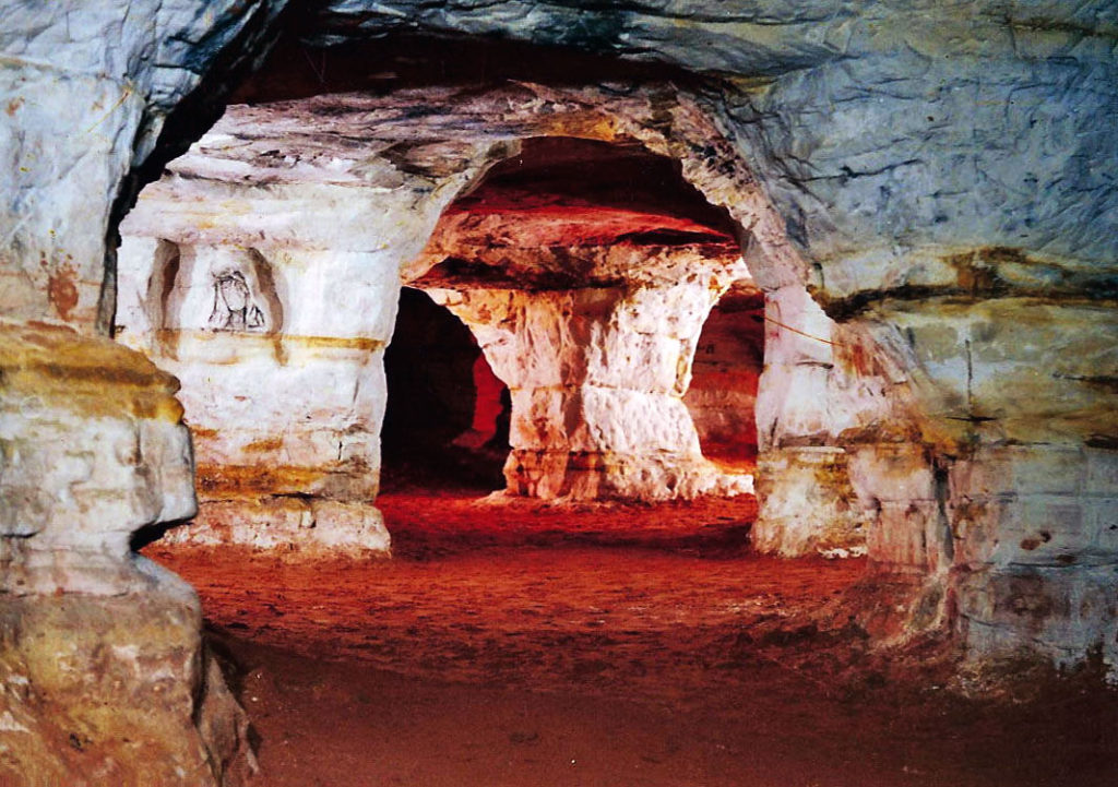 Саблинские пещеры в Санкт-Петербурге